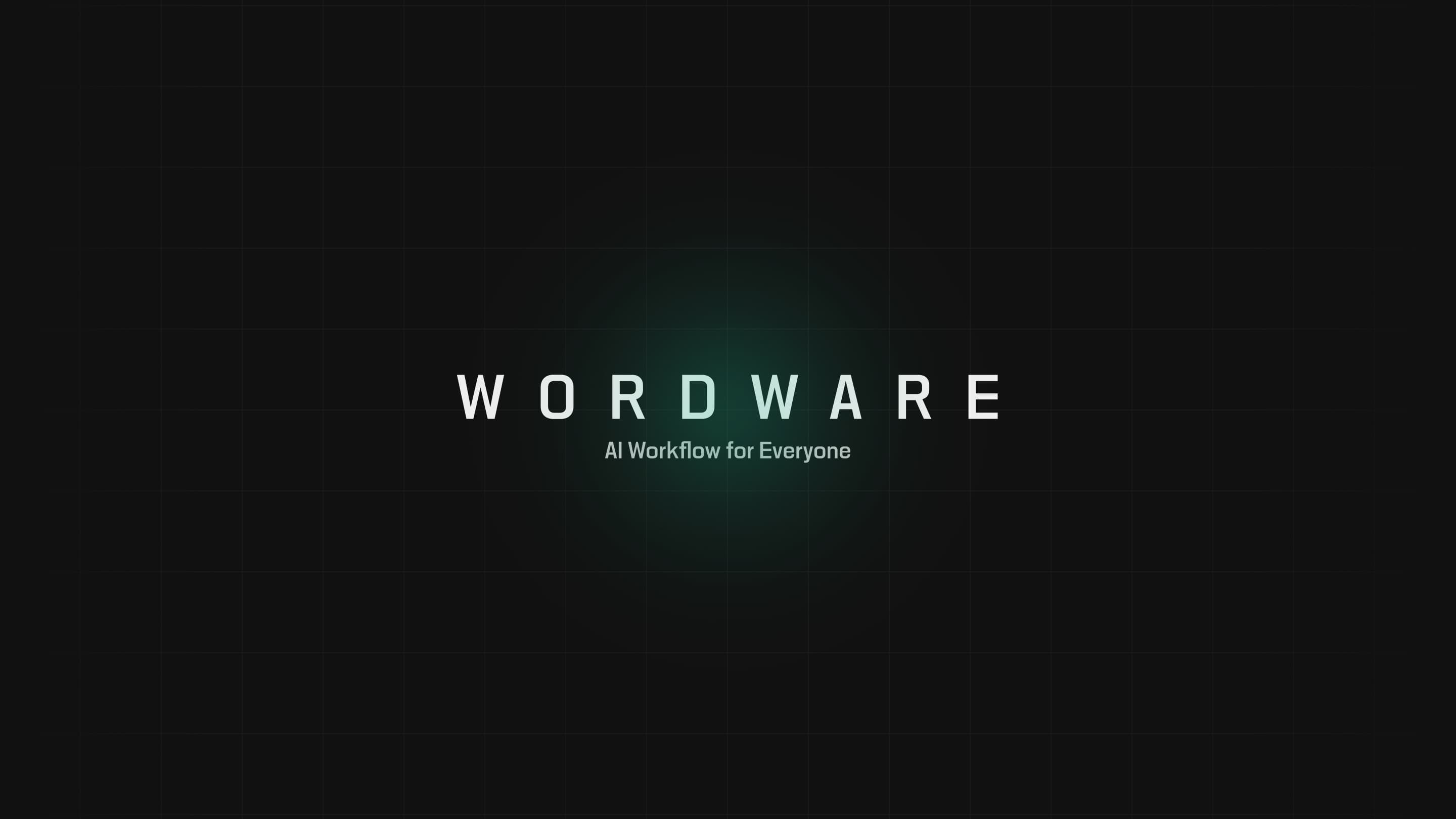 WORDWARE AI hero image