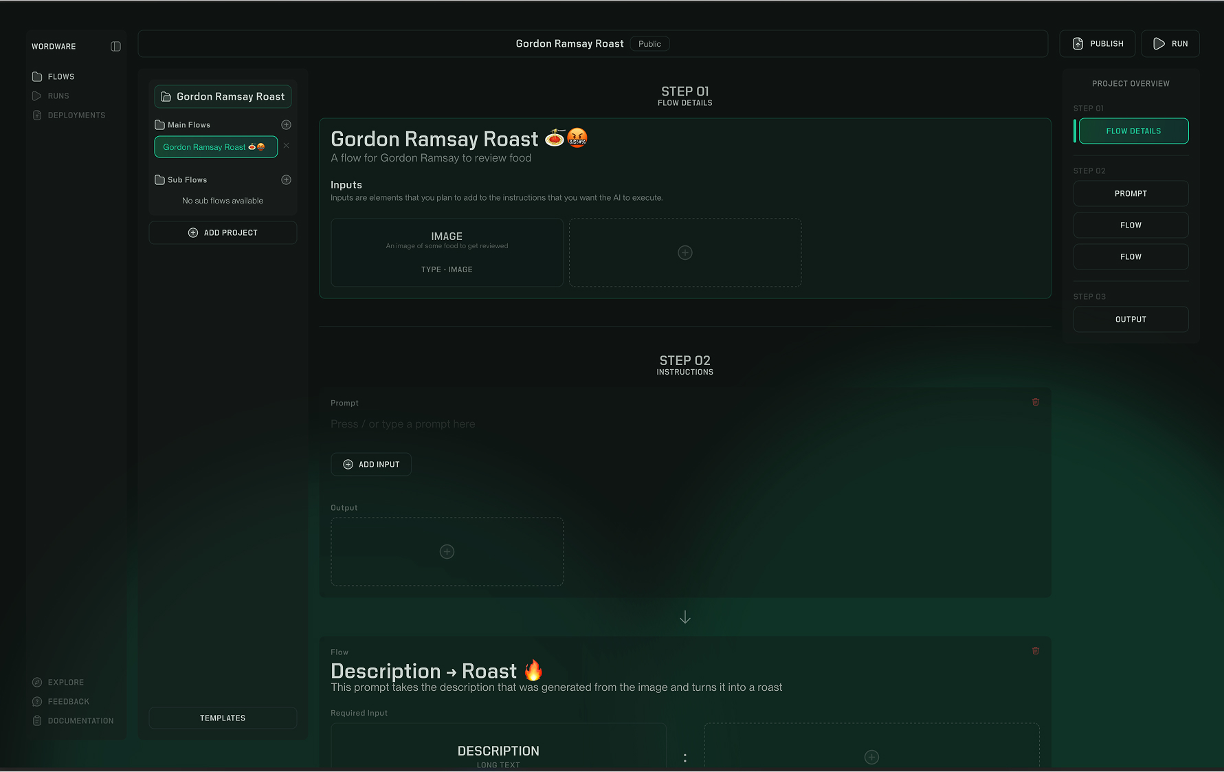 WORDWARE AI preview